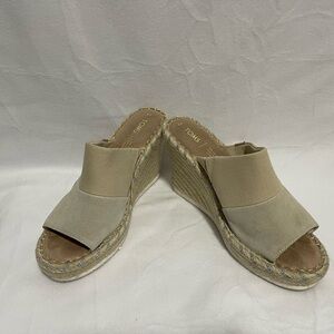 TOMS Women's Beige Wedge Sandals